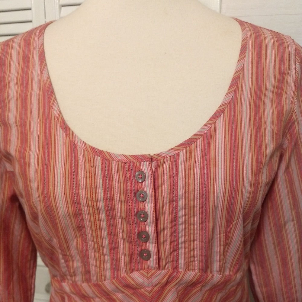 North Face stripe tunic top medium *H - Picture 4 of 6